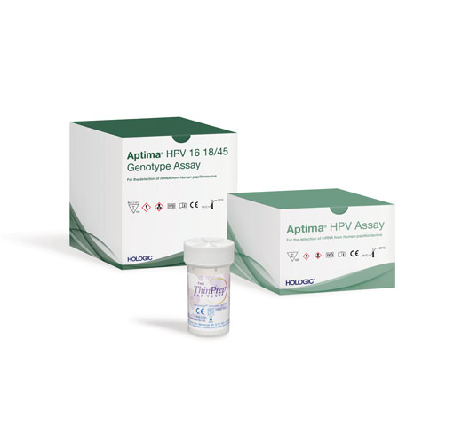 Aptima® HPV Assay mot vit bakgrund