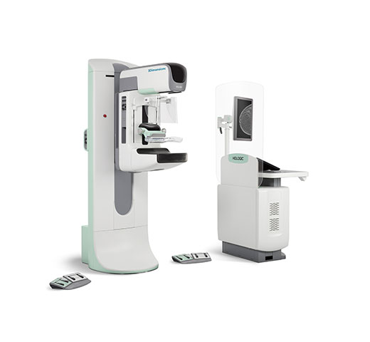 Hologic 3Dimensions™ Digital Mammography System mot vit bakgrund