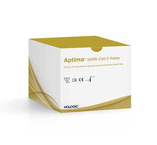Hologic Aptima® SARS-CoV-2 Assay mot vit bakgrund