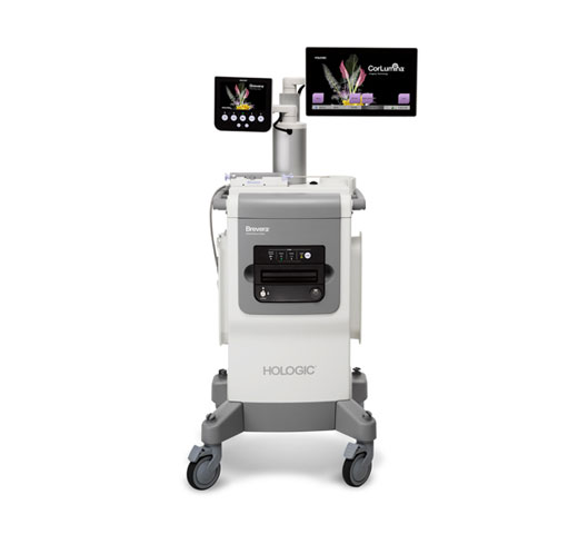 Hologic Brevera® Breast Biopsy System mot vit bakgrund