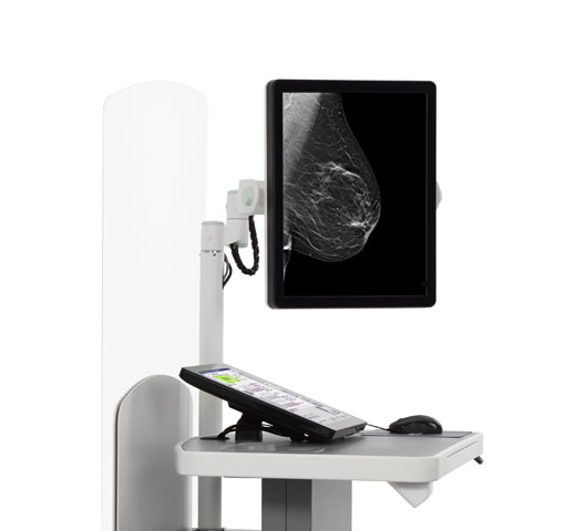 Hologic Clarity HD™ High Resolution Tomosynthesis mot vit bakgrund