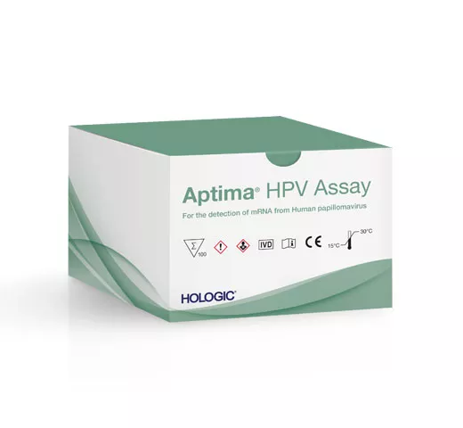 Aptima® HPV Assay mot vit bakgrund