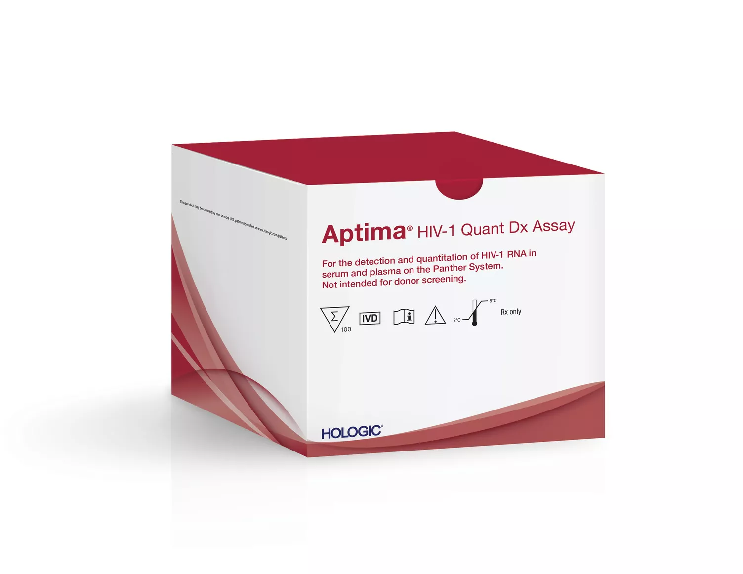 Bild av Aptima™ HIV-1 Quant Dx Assay mot vit bakgrund