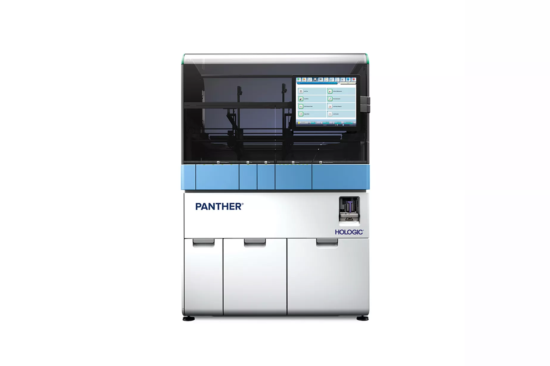 Panther system mot vit bakgrund