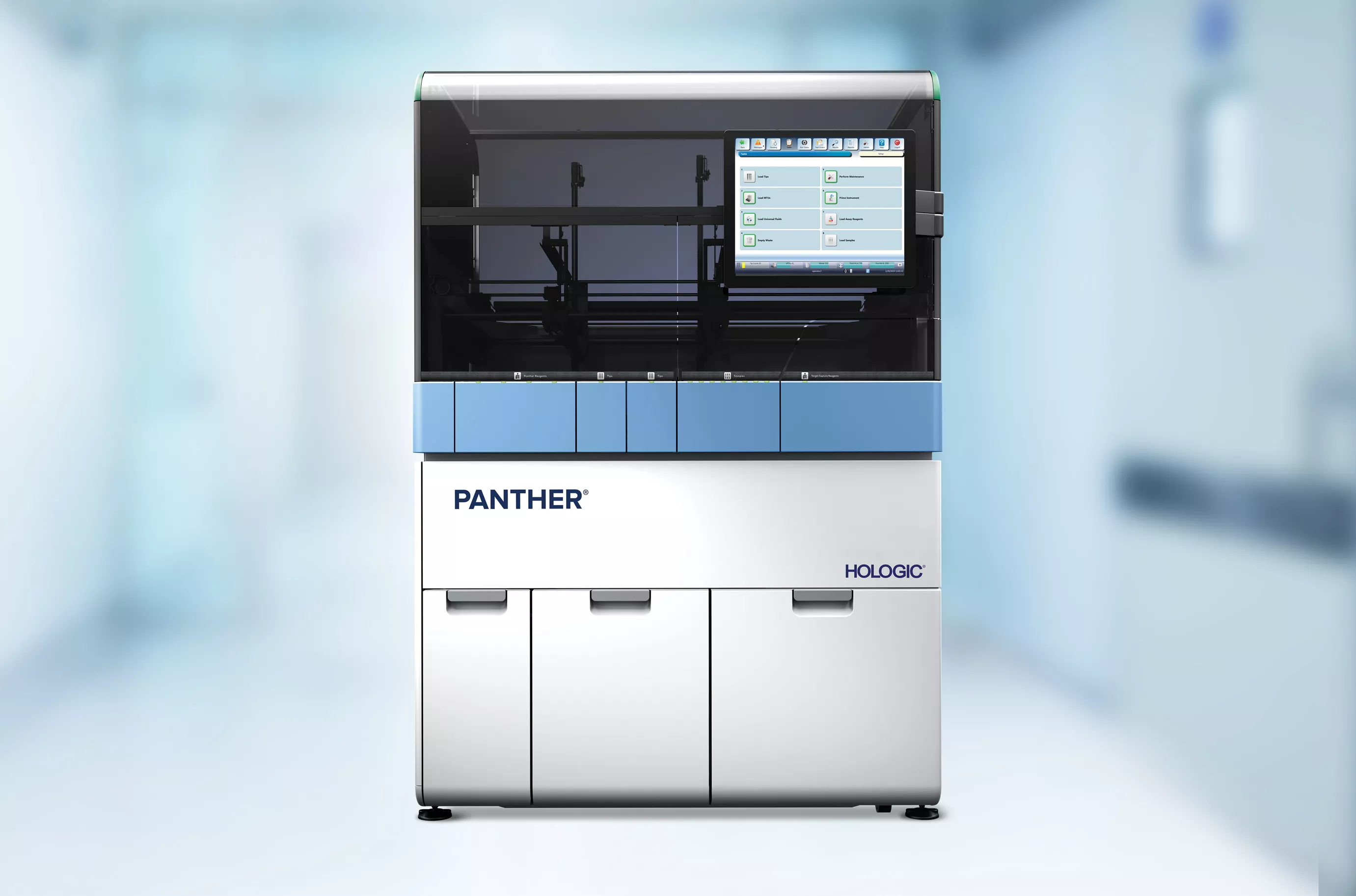 Bild på Panther System i laboratoriemiljö