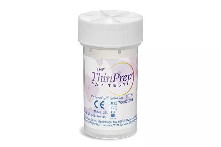 ThinPrep provburkar i laboratoriemiljö